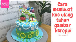 Über 7 millionen englischsprachige bücher. Cara Mudah Bikin Kue Ulang Tahun Keroppi Lucu Youtube
