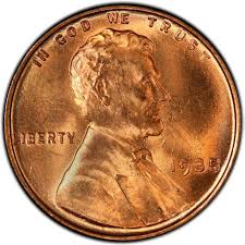 1935 Wheat Penny