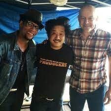 Wiz Khalifa Bobby Lee Rob Corddry On Thedlhughleyshow 2014 Wizkhalifa Bobbylee Robcorddry Behindthescenes
