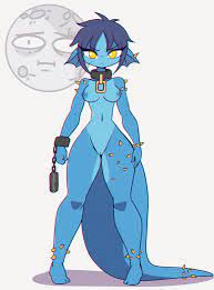 Original Chunkymoon's character Azul by (Scruffmuhgruff) : r/hentai