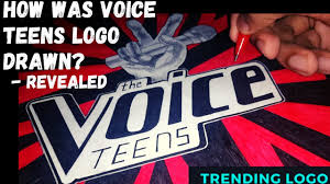 Voice axn only hand usa sign premieres august thevoice tv nbc italy hits note last. The Voice Teens How To Draw The Voice Teens Logo Trending Logo Youtube