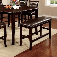 Powell hamilton counter height dining table. Furniture Of America Zita Counter Height Dining Bench Overstock 9937556