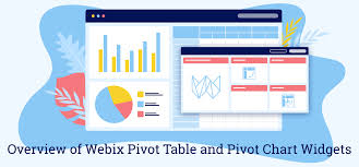 Overview Of Webix Pivot Table And Pivot Chart Widgets