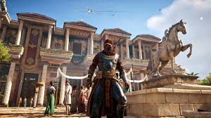 One ptolemy statue, one stone circle, one hermit location. Assassin S Creed Origins Ot Stalking In Memphis Resetera
