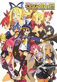Makai Senki Disgaea Illustration Collection Disgaeart Game Art Book Disgaea Anime Book Cover Art