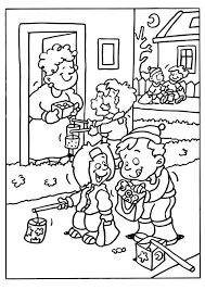 Trick or treat coloring pages. Coloring Page Trick Or Treat Free Printable Coloring Pages Img 6504