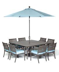 Holden Outdoor Patio Furniture 9 Piece Set 64 Square Dining Table And 8 Dining Chai Outdoor Dining Furniture Patio Furniture Dining Set Outdoor Dining Chairs