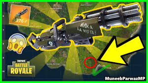 Are you excited to try the minigun? Minigun Location How To Get Legendary Minigun Everytime In Fortnite Battle Royale Locations Youtube