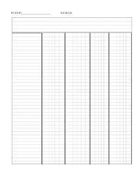 3 Column Chart Template Free Document Resume Samples