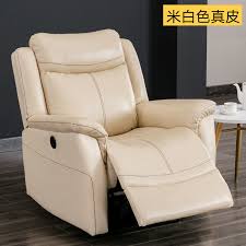 3.7 out of 5 stars 22. Rice White Soft Sofa One Seat Real Leather High Back Electric Recliner China Soft Recliner Sofa Living Room Recliner Made In China Com
