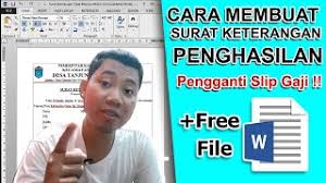 Admin mengumpulkan data tentang contoh surat keterangan aktif mengajar guru honorer. Contoh Surat Keterangan Gaji Honorer Cute766