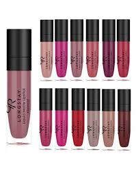 It's essential to start with smooth lips when you plan to wear a matte lipstick. Golden Rose Longstay Liquid Matte Lipstick Exomart