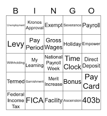 National volunteer week is a way to get people started volunteering. Tax Bingo Cards Page 41