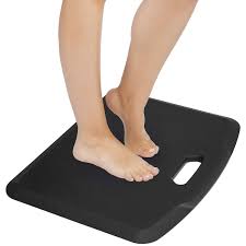 The unique, conforming feel of gel plus foam actually feels so natural that you forget that you are standing. Kitchen Accessories Standing Comfort Mat For Standing Desk Rubberized Gel Foam Anti Fatigue Floor Mat Garage Anti Slip Washable Surface 18 X22 Home Kitchen Mount It Office Home Kitchen