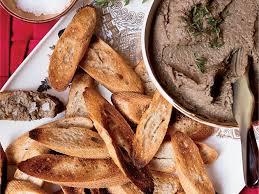 Chicken Liver Pate Toasts Recipe Recipe Chicken Liver Pate Chicken Livers Recipes