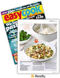 Suggestion About Bbc Easy Cook Issue 109 Page 13 Cooking Recipes Easy Cooking Cooking