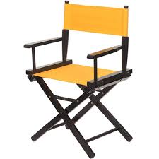 Accent chairs living room chairs : Directors Chair Outdoor Leisure Portable Folding Chair Solid Wood Canvas Backrest Makeup Chair Computer Chair Color