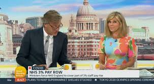 Presenters adil ray and kate garroway quizzed pritchard on. Gmb S Kate Garraway And Richard Madeley Left Red Faced As Guest Says W Ker Live On Air Daily Record