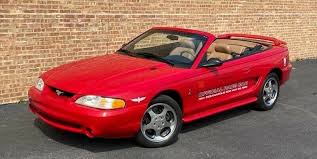 5.0 out of 5 stars 1. Virtually New 1994 Ford Mustang Cobra Indy Pace Car Is For Sale