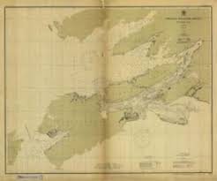 details about historical nautical chart 8520 2 1902 ak prince william sound year 1902