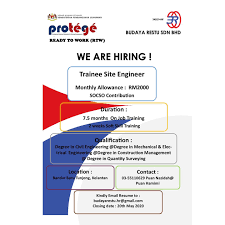 Global suppliers computer hardware & software restu stationers sdn. Dear Graduates We Have Good News Budaya Restu Sdn Bhd Is Currently Looking For Protege Rtw Trainee Hurry Up And Send Your Resume To Budayarestu Hr Gmail Com Kindly Refer Poster For More