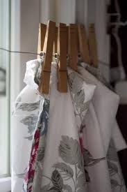 Seattle Family Lives Small But With Meaning Laundry Room Curtains Homemade Curtains Diy Curtains