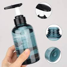 Is there way to open lotion pump bottle? Yeeco Shampoo Bottles 3 Pack 10oz 300ml Plastic Pump Bottle Dispenser Empty Refillable Shower Bottle Set For Body Soap Shampoo Conditioner Lotion Dispenser With Pump Blue Amazon Co Uk Home Kitchen