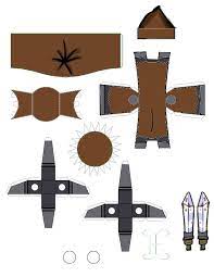 Castle Crashers Thief Paper Craft Castle Crashers Paper Crafts Castle
