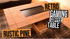 New dual arcade coffee table diy cabinet. Our Best Retro Gaming Coffee Table Build Yet Youtube