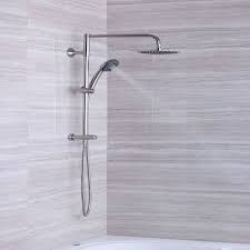 Afa Stainless 8 Rain Shower Head And Hand Shower Combo Rain Shower Head Shower Heads Rain Shower