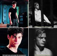 We Re Lightwoods We Break Noses And Accept The Consequences Pin By Dark Mistress S On The Lightwoods Shadowhunters Shadow Hunters Shadowhunters The Mortal Instruments