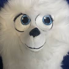 Secret Life of Pets Gidget White Pomeranian Spin Master Embroidered Eyes