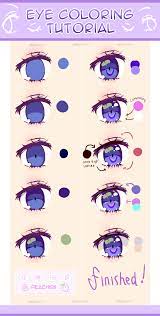 ( i hope it helps!! Eye Coloring Tutorial By Peachirii On Deviantart Digital Art Anime Anime Art Tutorial Anime Drawings Tutorials