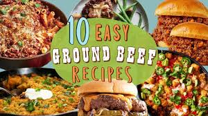 Laab, a fast and easy dish, is a traditional thai meat salad that can be eaten warm or at room temperature. 10 Easy And Filling Ground Beef Recipes Ground Beef Dinner Recipe Compilation Well Done Youtube
