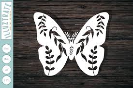 Pin On Pretty Floral Paper Cut Design Svgs Cut Files