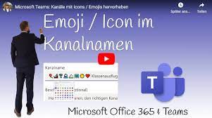 Download over 33,093 icons of team in svg, psd, png, eps format or as webfonts. Microsoft Teams Kanale Mit Icons Emojis Hervorheben Dusiblog Matthias Dusi