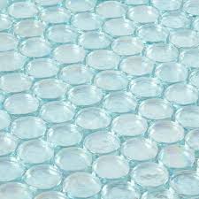Sale discounted price is for instock, on our site only, not for full industry standard sheets. Iridescent Pool Glass Tile Aqua Penny Round Mineral Tiles Pool Glass Tile Iridescent Glass Tiles Glass Mosaic Tiles