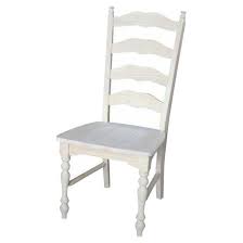 International Concepts Unfinished Maine Ladder Back Dining Chairs Set Of 2 With Images Ladder Back Dining Chairs Ladder Back Chairs Dining Chairs For Sale