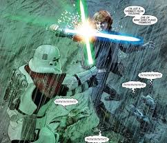 Luke Skywalker Vs Sergeant Kreel Star Wars Comics Star Wars Books Star Wars Pictures
