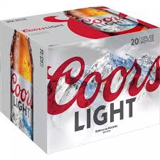 Coors light uses rice as the primary adjunct 4.15% alcohol 104 calories per 12 oz. Coors Light Lager Beer 20 Pack 12 Fl Oz Bottles 4 2 Abv 18 Pak Martin S Super Markets