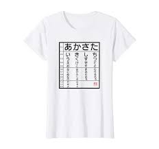 Japanese Eye Exam Chart Shirt