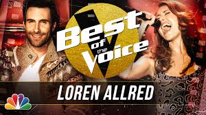 After winning the show, she was signed to republic records. Watch The Voice Web Exclusive Loren Allred Wonderfully Performs David Guetta S When Love Takes Over The Best Of The Voice Nbc Com