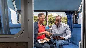 The company runs around 300 services every day, with every train offering amenities such as air conditioning, generous luggage allowance, and seat reservations. Private Room Accommodations Roomettes Bedrooms More Amtrak