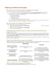 So you should be getting them soon if that is how your requested that they be sent. Http Web Augsburg Edu Enroll Taxreturntranscript Pdf