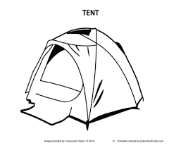 When it gets too hot to play outside, these summer printables of beaches, fish, flowers, and more will keep kids entertained. Tent Coloring Page 2012 01 19 Coloring Page