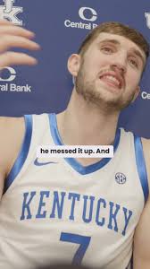 Travis Perry shaved off his mustache ahead of the game today and went 1 for  1 from three #bbn #kentuckybasketball #ukbasketball #kentuckywildcats