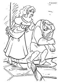 The Hunchback Of Notre Dame Coloring Book Pages Quasimodo And Esmeralda 2 Cartoon Coloring Pages Disney Coloring Pages Coloring Books