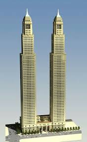 Pin By Filip On Classic And Modern Architecture Skyscraper Architecture Minecraft City Buildings Minecraft City