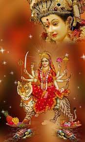 Durga Mata Wallpaper Of Sherawali Maa Bhawani Aadishakti Durga Ji Niche rangi ja, nimiya pe jhuluaa, nurament lagake. durga mata wallpaper of sherawali maa