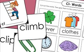 When you ask your students to step up to the plate to identify and pronounce words, many times nervous kids draw a blank. Cl Consonant Blend Worksheets